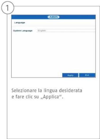 ABUS TVVR33025T - Configurazione del soft ware - 1