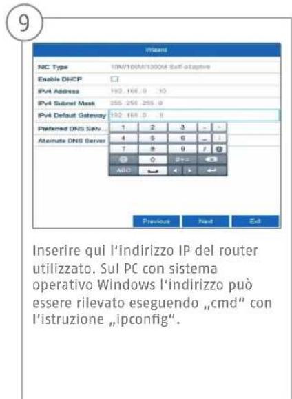 ABUS TVVR33025T - Configurazione del soft ware - 10