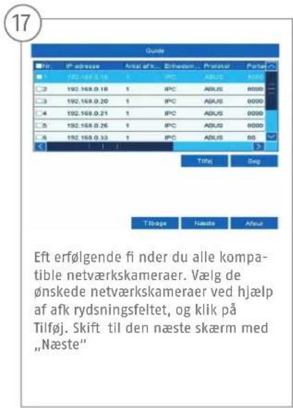 ABUS TVVR33005 - Soft ware - Indstilling - 20