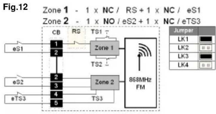 ABUS FUMK50010B - Deaktivering at LED - 17