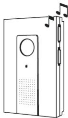SMARTWARES DB286A - DB286A Portable Wireless Doorchime with Flash - 4