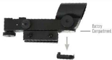 CELESTRON AstroMaster 114 EQ - CHANGING THE FINDERSCOPE BATTERY - 1
