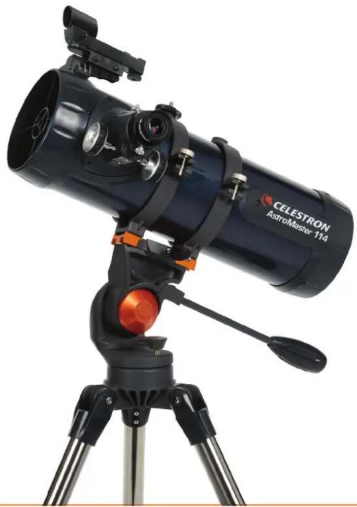 CELESTRON AstroMaster 114 EQ - 114MM REFLECTOR TELESCOPE - 1