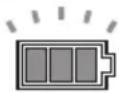 MAKITA DVC864LZX - Indication de la charge restante de la batterie - 1