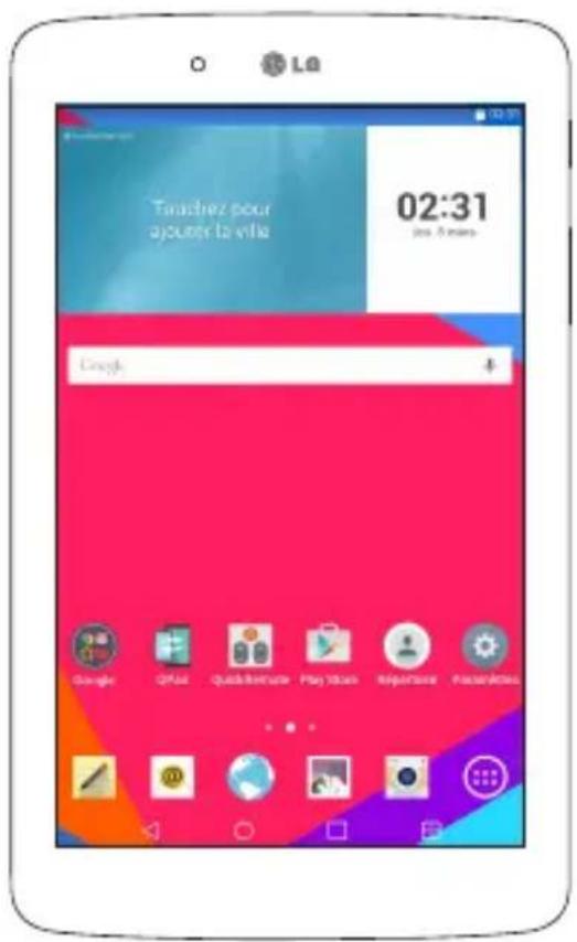 LG G Pad 8.3 LTE - Guide de l'utilisateur - 1