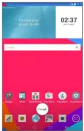 LG G Pad 8.3 LTE - Accès rapide - 1