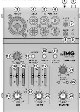 IMG STAGE LINE MMX11USB - Caracteristiques techniques - 1