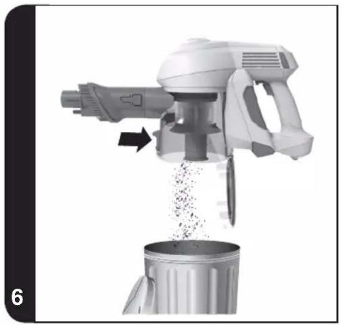 Product photo of a spray gun with powder being poured into a container (no text or symbols visible)