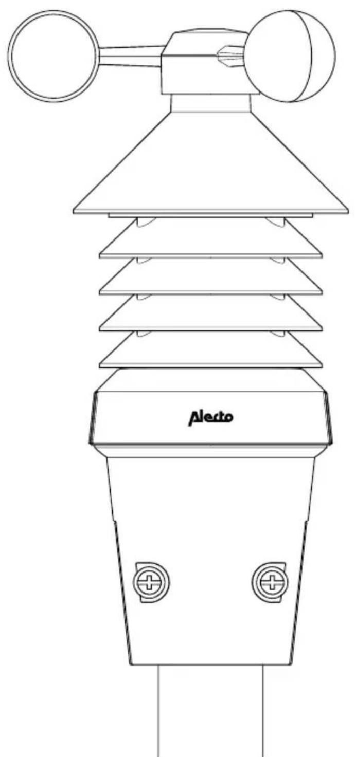 ALECTO WS3400 - Gebruiksaanwijzing Guide de l' utilisateur Bedienungsanleitung User Manual - 1