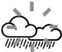 ALECTO WS3400 - Weather forecast: - 5