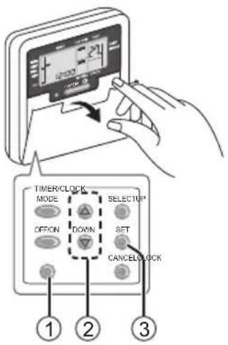 PANASONIC CUE12PKEA - De afstandsbediening gereedmaken - 1