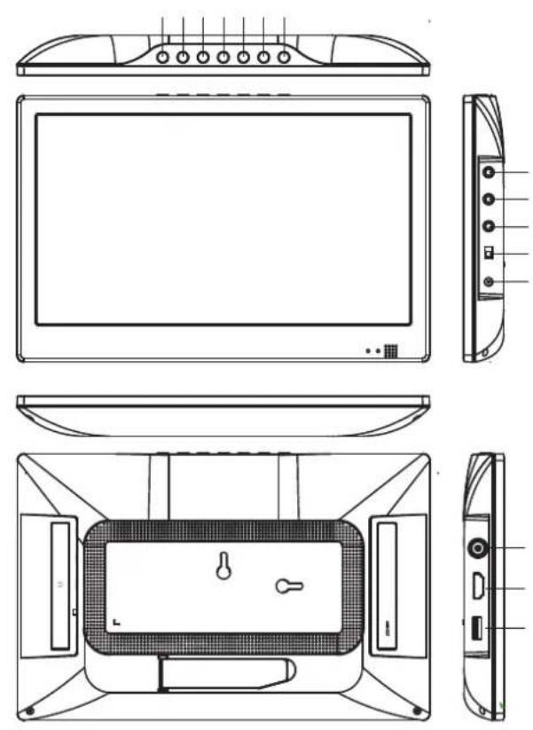 DENVER LED1031 - BÆRBAR -AFSPILLER - 15