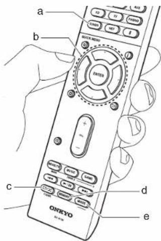 ONKYO HTS9800THX - Ajuste del paso de frecuencia: - 1