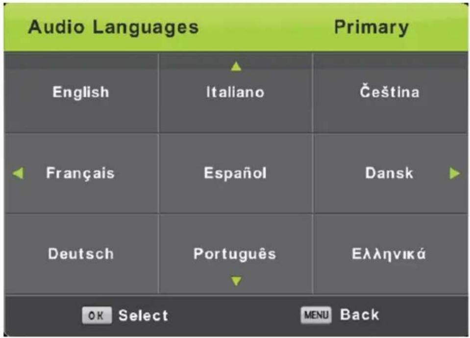 LENCO DVL2862 - Audio Languages (Idiomas de audio) - 1