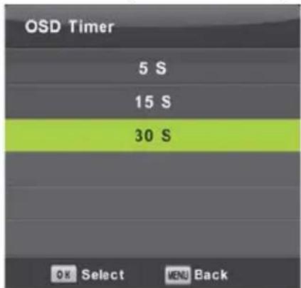 LENCO DVL2862 - OSD Timer (Minuteur OSD) - 1