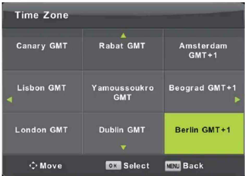 LENCO DVL2862 - Time Zone - 1