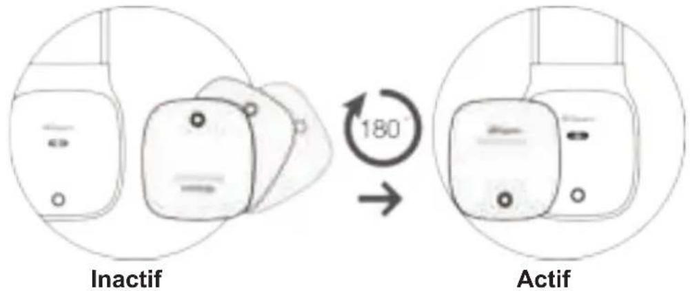 MEDISANA Sleepace SC 800 - Activation et positionnement du moniteur de sommeil - 1