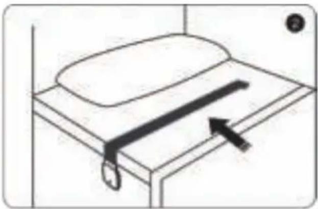 MEDISANA Sleepace SC 800 - Activating and positioning the sleep monitor - 3