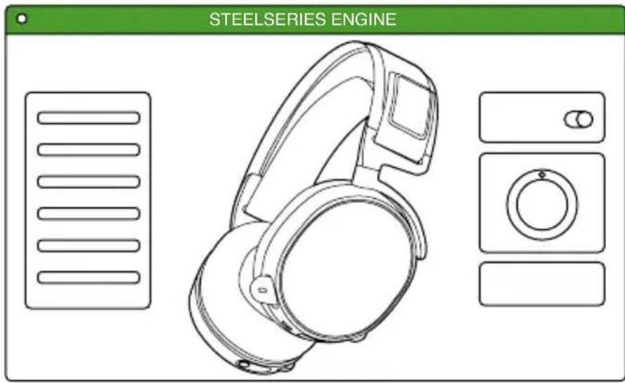 STEELSERIES Arctis 9X - STEELSERIES ENGINE - 1