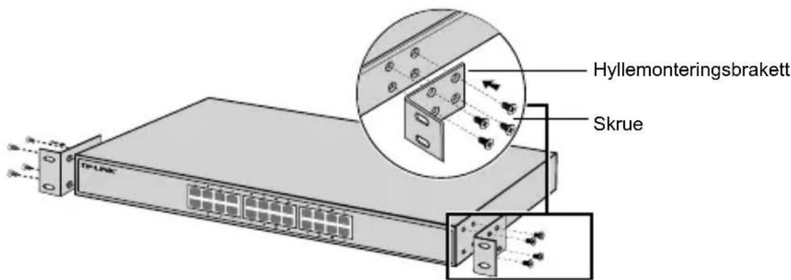 TP-LINK TLSG1008P - - Hyllemontering - 1