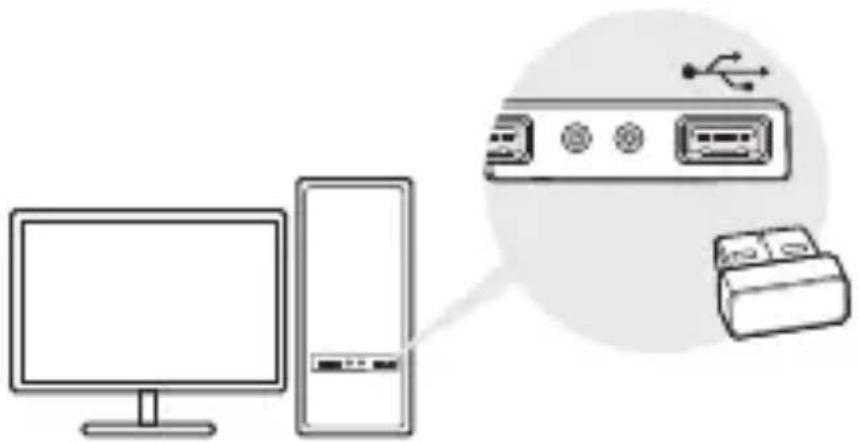 TP-LINK UB400 - An einem Computer anschließen - 1