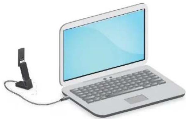 NETGEAR A6210 - Adaptateeur USB WiFi - 1