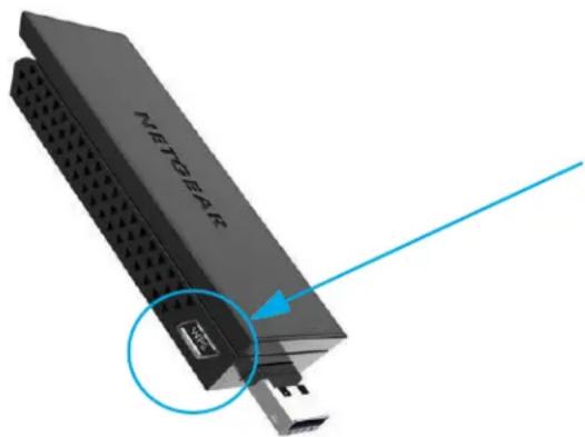 NETGEAR A6210 - Pour utiliser WPS pour permettre à la carte de rejoindre un réseau Wi-Fi : - 1