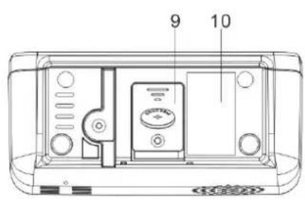Soundmaster UR105HBR - BATTERIJ NIET DOORSLIKKEN, RISICO OP CHEMISCHE BRANDWONDEN - 3