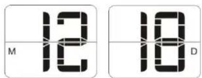 Soundmaster UR105HBR - AUTO veksle mellom skjerminnholdet - 2