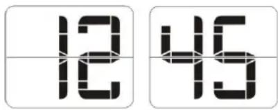 Soundmaster UR105HBR - CONTENIDO DEL DISPLAY DE CAMBIO AUTOMÁTICO - 1