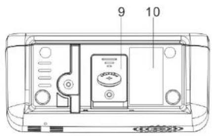 Soundmaster UR105HBR - N'INGÉREZ PAS LA PILE : RISQUE DE BRÛLURES CHIMIQUES - 3