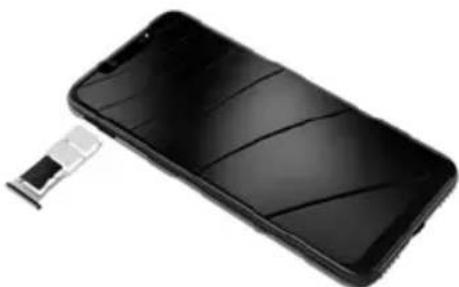 GIGASET GS195 - Insérer les cartes SIM et SD - 3