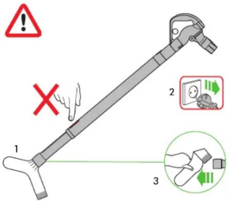 DYSON Cinetic Big Ball Multi Floor 2 - Obstructions – coupure en cas de surchauffe - 1