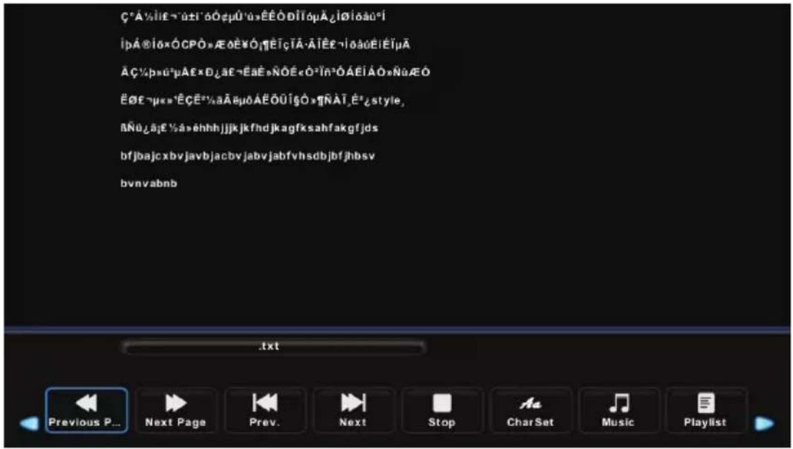 LENCO DVL1662 - Textmenu - 2