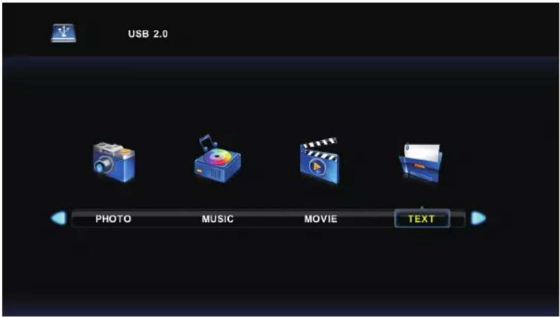 LENCO DVL1662 - Textmenu - 1