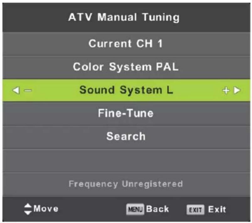 LENCO DVL1662 - ATV Manual Tuning - 1