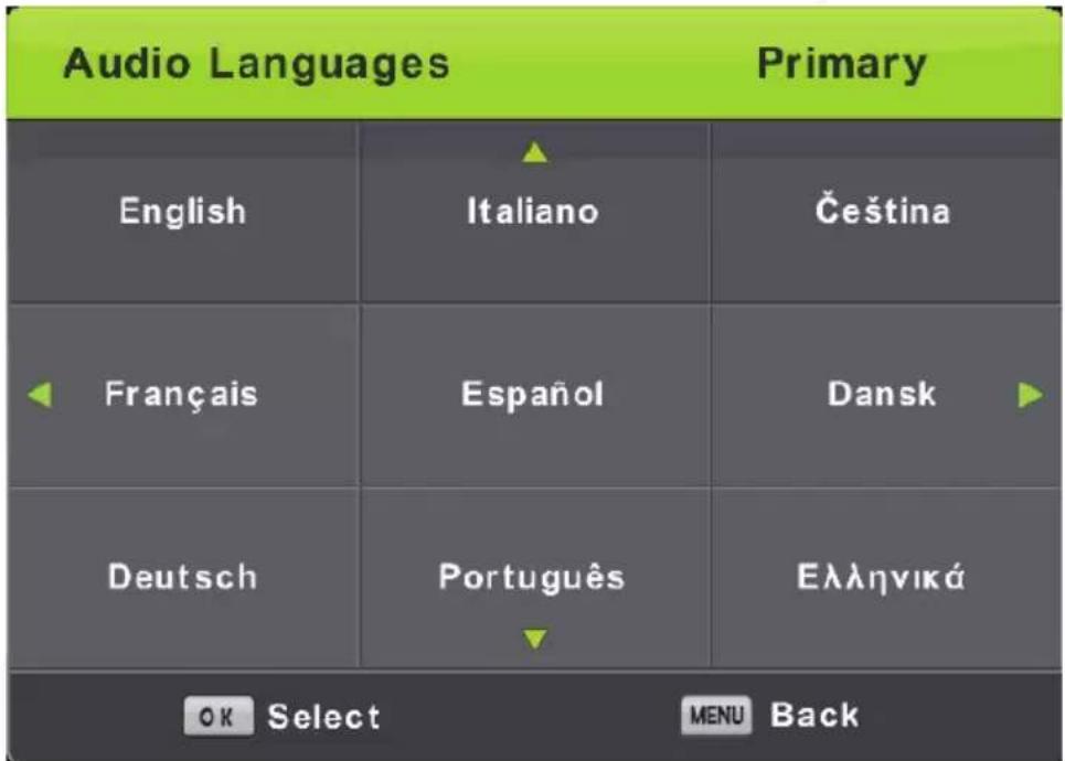 LENCO DVL1662 - Audio Languages (Audiosprache) - 1