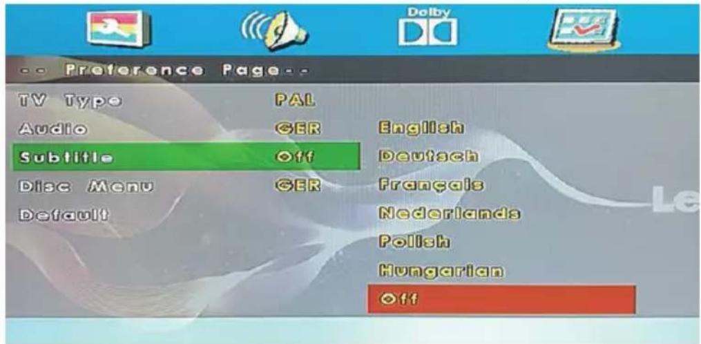 LENCO DVL1662 - Subtitle (Subtt) - 1