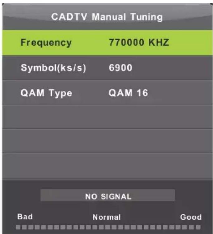 LENCO DVL1662 - DTV Manual Tuning (Syntonisation manuelle DTV) - 2