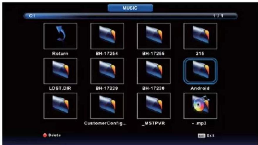 LENCO DVL1662 - Muziekmenu - 2
