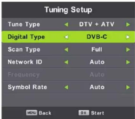 LENCO DVL1662 - Kabel (DVB-C) Auto-Tuning: - 1