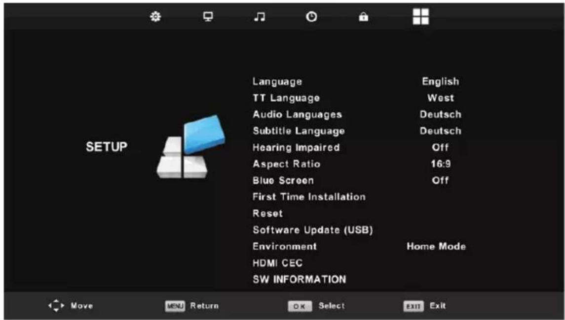 LENCO DVL1662 - Installingenmenu - 1