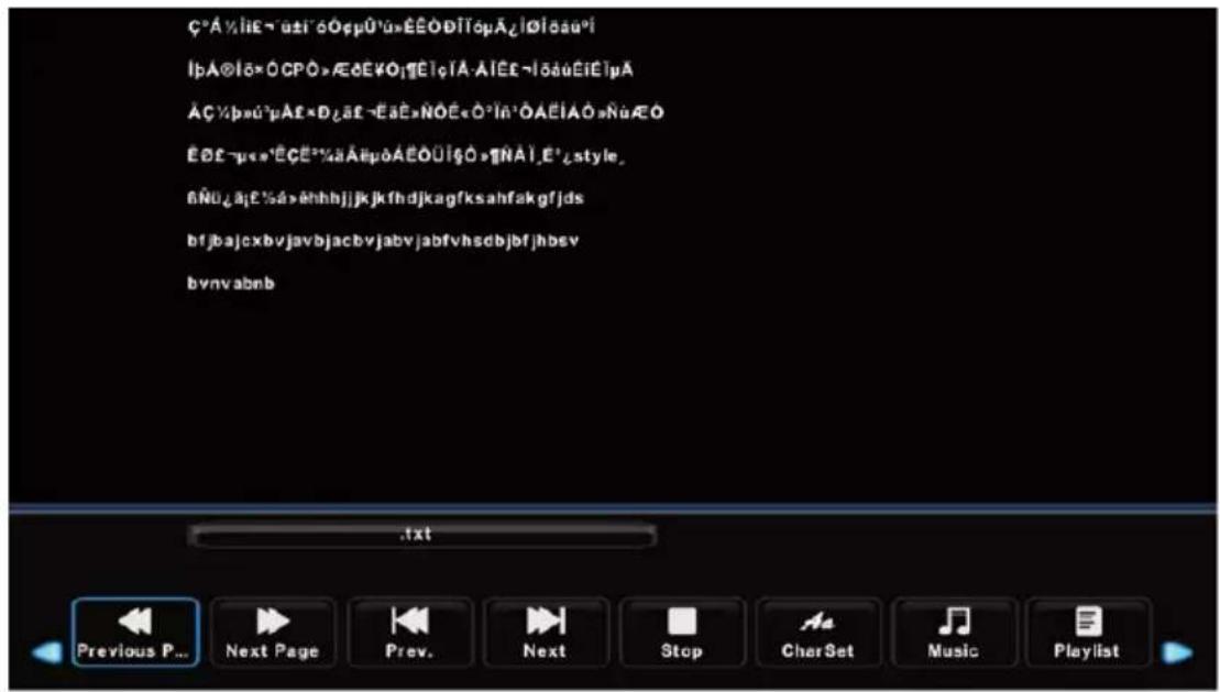 LENCO DVL1662 - Text Menu - 2
