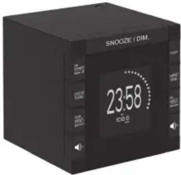 BIGBEN RR70P - PLL-Uhrenradio mit zwei Weckzeiten - 1