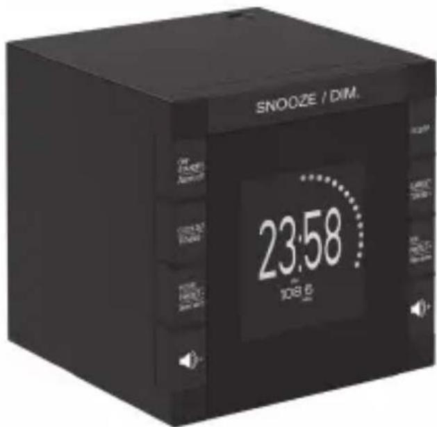 BIGBEN RR70P - PLL-klokradio met twee alarmen - 1