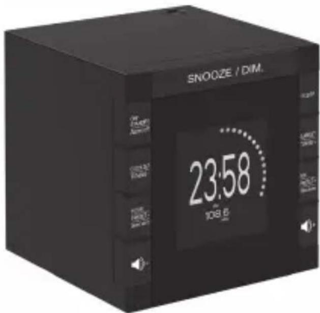 BIGBEN RR70P - PLL-klokradio met twee alarmen - 1