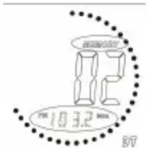 BIGBEN RR70P - Store a station to memory - as a preset station - 1