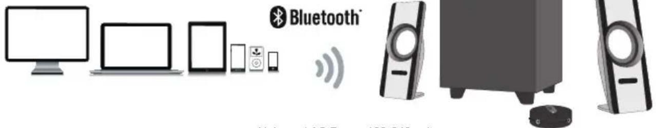 Cyber Acoustics CASP26BT - Gracias! - 2