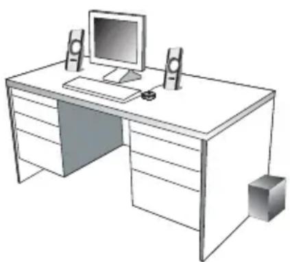 Cyber Acoustics CASP26BT - Preparación de los Altavoces - 1