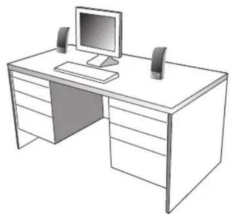 Cyber Acoustics CA2402 - Placement des enceintes - 3